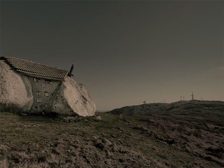 Сюрреалистический дом в Фотошоп Сюрреалистический дом в Фотошоп