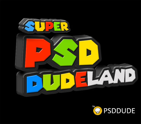 3D текст в стиле Super Mario 3D текст в стиле Super Mario